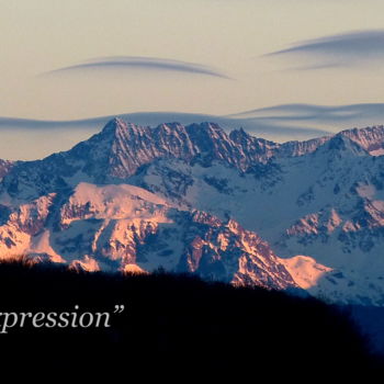 Photography titled "Belledonne" by Claire Tresse, Original Artwork