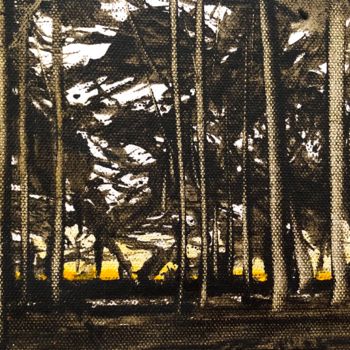 Pintura titulada "sans titre 02" por Mireille D'Allancé, Obra de arte original, Oleo Montado en Bastidor de camilla de madera