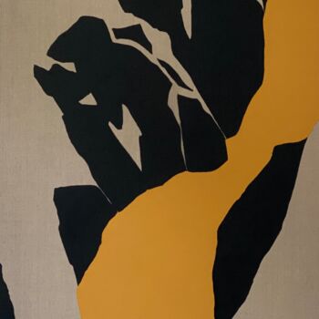Картина под названием "Traversée 1" - Clara Ramirez Katz, Подлинное произведение искусства, Масло Установлен на Деревянная р…