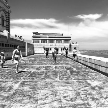 Photographie intitulée "Marbrure d’architec…" par Clara Laven, Œuvre d'art originale, Photographie numérique