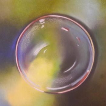 Malarstwo zatytułowany „bulle-au-pastel.” autorstwa Clara Truffaut, Oryginalna praca, Pastel