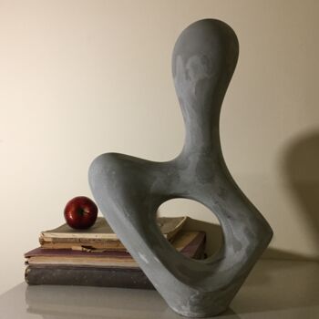 Sculpture intitulée "Bonbon" par Clark Camilleri, Œuvre d'art originale, Béton