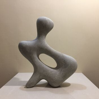 Sculpture titled "Butterscotch" by Clark Camilleri, Original Artwork, Concrete