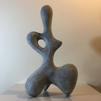 Rzeźba zatytułowany „Such And So (II)” autorstwa Clark Camilleri, Oryginalna praca, Beton