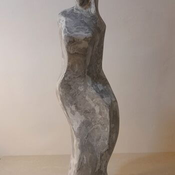Sculpture titled "Viola" by Clark Camilleri, Original Artwork, Cement