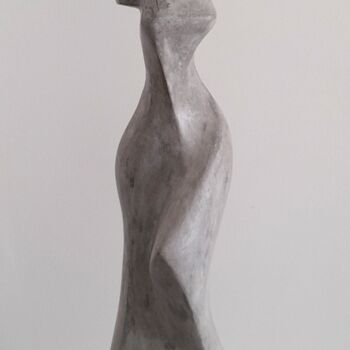 Скульптура под названием "Lady of the Manor" - Clark Camilleri, Подлинное произведение искусства, бетон