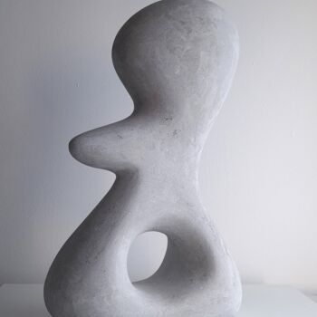 Скульптура под названием "Attaché" - Clark Camilleri, Подлинное произведение искусства, бетон