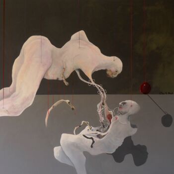 Картина под названием "ENIGME/ ENIGMA" - Claude André Thibaud, Подлинное произведение искусства