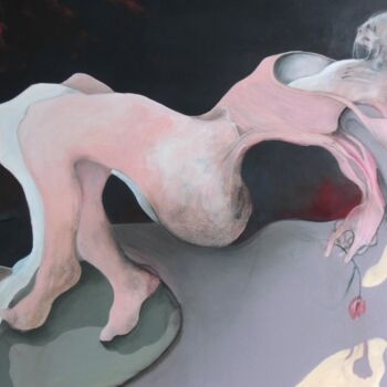 Картина под названием "CHRYSALIDE/CHRYSALIS" - Claude André Thibaud, Подлинное произведение искусства, Акрил Установлен на Д…