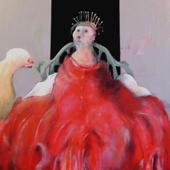 Pittura intitolato "VOTRE MAJESTE/YOUR…" da Claude André Thibaud, Opera d'arte originale, Acrilico