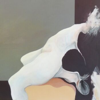 Картина под названием "LE PIED SABOT/HOOF…" - Claude André Thibaud, Подлинное произведение искусства, Акрил Установлен на Де…
