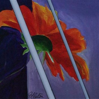 Peinture intitulée "Floral 3" par Claude Bellaton, Œuvre d'art originale
