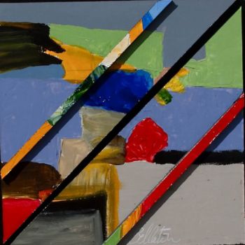 Painting titled "Tâches couleurs 2" by Claude Bellaton, Original Artwork