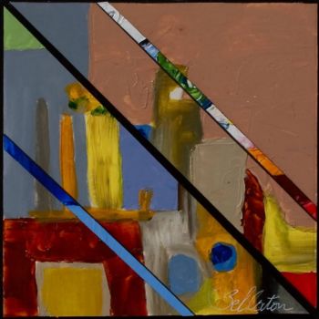 Peinture intitulée "Tâches couleurs 4" par Claude Bellaton, Œuvre d'art originale