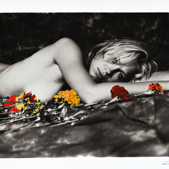 Φωτογραφία με τίτλο "Flowers and dreams" από Claude Charlier, Αυθεντικά έργα τέχνης, Φωτογραφική ταινία