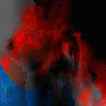 Arte digitale intitolato "Et la vamp solitair…" da Claude Cossu, Opera d'arte originale, Pittura digitale
