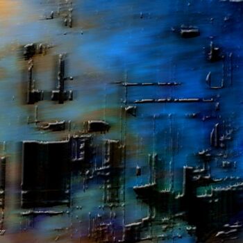 Arts numériques intitulée "Autant en emporte l…" par Claude Cossu, Œuvre d'art originale, Peinture numérique