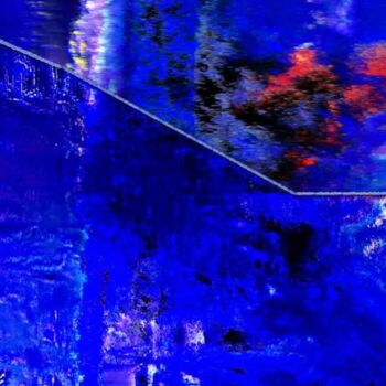 Digital Arts με τίτλο "Boogie in Blues" από Claude Cossu, Αυθεντικά έργα τέχνης, Ψηφιακή ζωγραφική