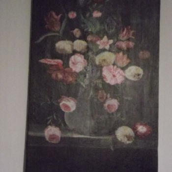 Peinture intitulée "ROMANTIQUE" par Claude Cros, Œuvre d'art originale, Huile
