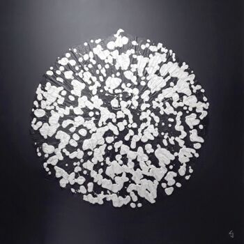 Peinture intitulée "Voie Lactée" par Claude Goasguen, Œuvre d'art originale, Acrylique