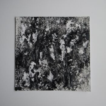 Peinture intitulée "Blackwhite 02" par Claude Goasguen, Œuvre d'art originale, Acrylique