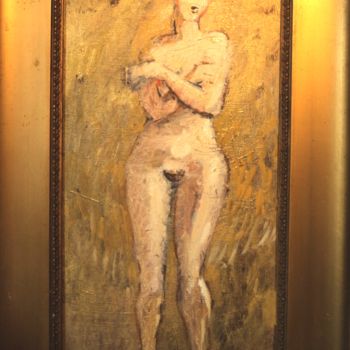 Painting titled "DOREE" by Claude Hardenne, Original Artwork
