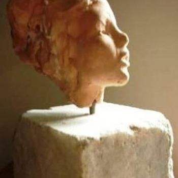 Sculpture intitulée "VISAGE" par Claude Hardenne, Œuvre d'art originale