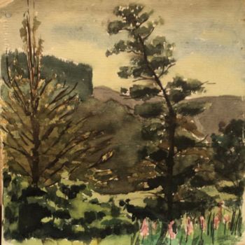 Painting titled "Ardenne" by Claude Hardenne, Original Artwork