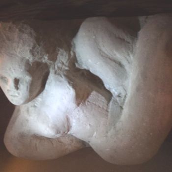 Γλυπτική με τίτλο "EVEIL" από Claude Hardenne, Αυθεντικά έργα τέχνης, Πέτρα