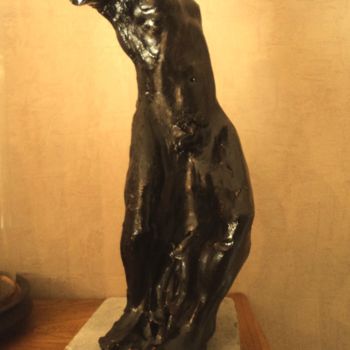 Sculpture titled "mouvement de danse" by Claude Hardenne, Original Artwork, Clay