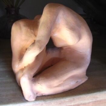 Sculpture intitulée "Courbée" par Claude Hardenne, Œuvre d'art originale