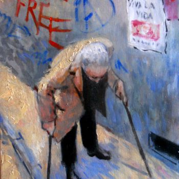 Schilderij getiteld ""To be free"" door Claude Hardenne, Origineel Kunstwerk