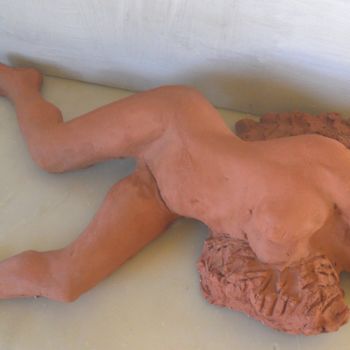 Sculpture titled ""Dormeuse"" by Claude Hardenne, Original Artwork