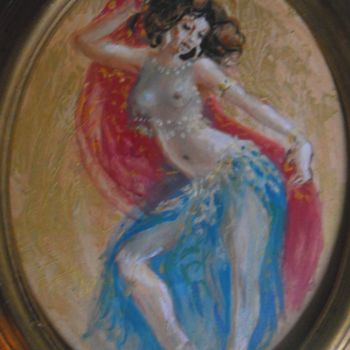 Ζωγραφική με τίτλο "Danseuse" από Claude Hardenne, Αυθεντικά έργα τέχνης