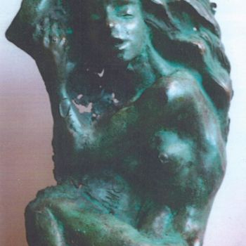 Sculpture intitulée "radieuse" par Claude Hardenne, Œuvre d'art originale