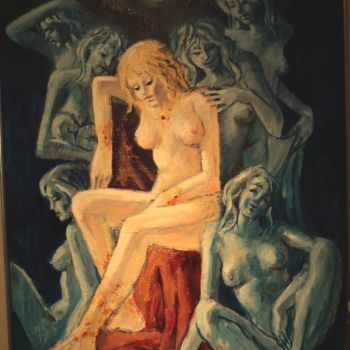 Peinture intitulée "Métamorphoses  II" par Claude Hardenne, Œuvre d'art originale