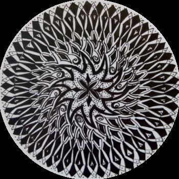 Σχέδιο με τίτλο "Spirale" από Claude Lali, Αυθεντικά έργα τέχνης, Μολύβι