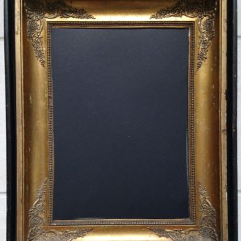 Design intitulée "Miroir encadré en b…" par Art Plaisir, Œuvre d'art originale