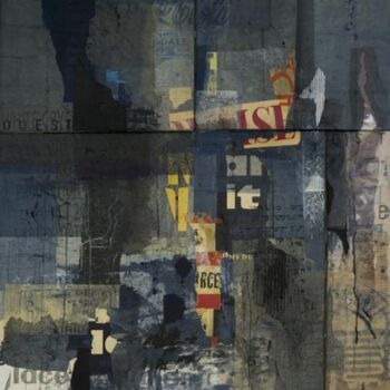 Painting titled "Urban Kaddish (quad…" by Claude Lieber, Original Artwork