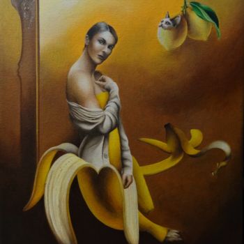 绘画 标题为“des Bananes” 由Claude R. Ternois, 原创艺术品, 丙烯