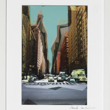 Fotografie getiteld "7th avenue" door Claude Corbier, Origineel Kunstwerk, Gemanipuleerde fotografie