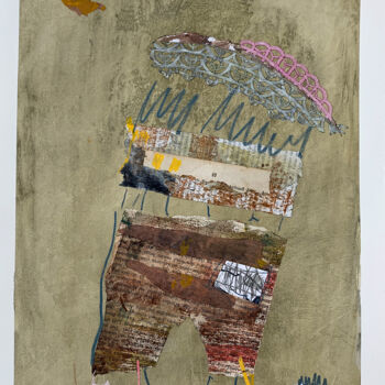 Картина под названием "Dreamhouse" - Claudia König, Подлинное произведение искусства, Акрил