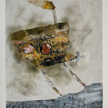 Картина под названием "Gone with the wind" - Claudia König, Подлинное произведение искусства, Акрил