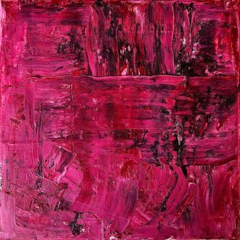 제목이 "Pink 2"인 미술작품 Claudia Maria Ulrich로, 원작, 기름
