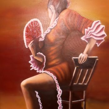 Painting titled "donna-espanola.jpg" by Claudia Savoini, Original Artwork