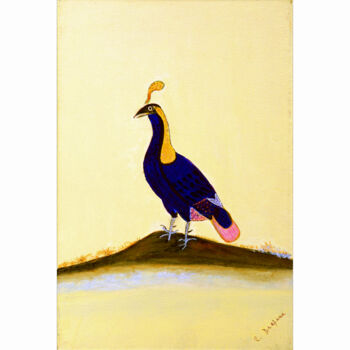 "Oiseau mythique, In…" başlıklı Tablo Claudie Drapeau tarafından, Orijinal sanat, Akrilik
