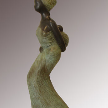 Sculpture titled "afrika" by Claudine Brusorio, Original Artwork