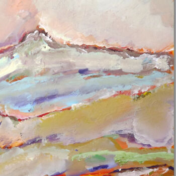 Painting titled "0656-14-panorama-ve…" by Claudine Gregoire, Original Artwork, Acrylic