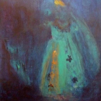 Pittura intitolato "Ma Salomé" da Claudine Roques Ayache, Opera d'arte originale