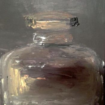 Painting titled "Parfum" by Claudine Roques Ayache, Original Artwork, Oil